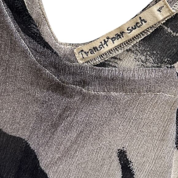 Transit Par Such Sheer Printed Dress - Picture 4 of 7